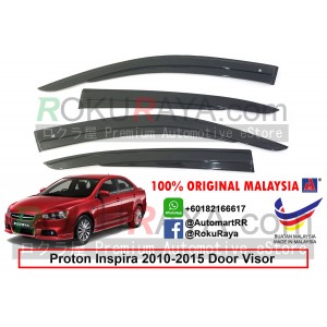 Proton Inspira 2010-2015 AG Door Visor Air Press Wind Deflector (AG Mugen Design)